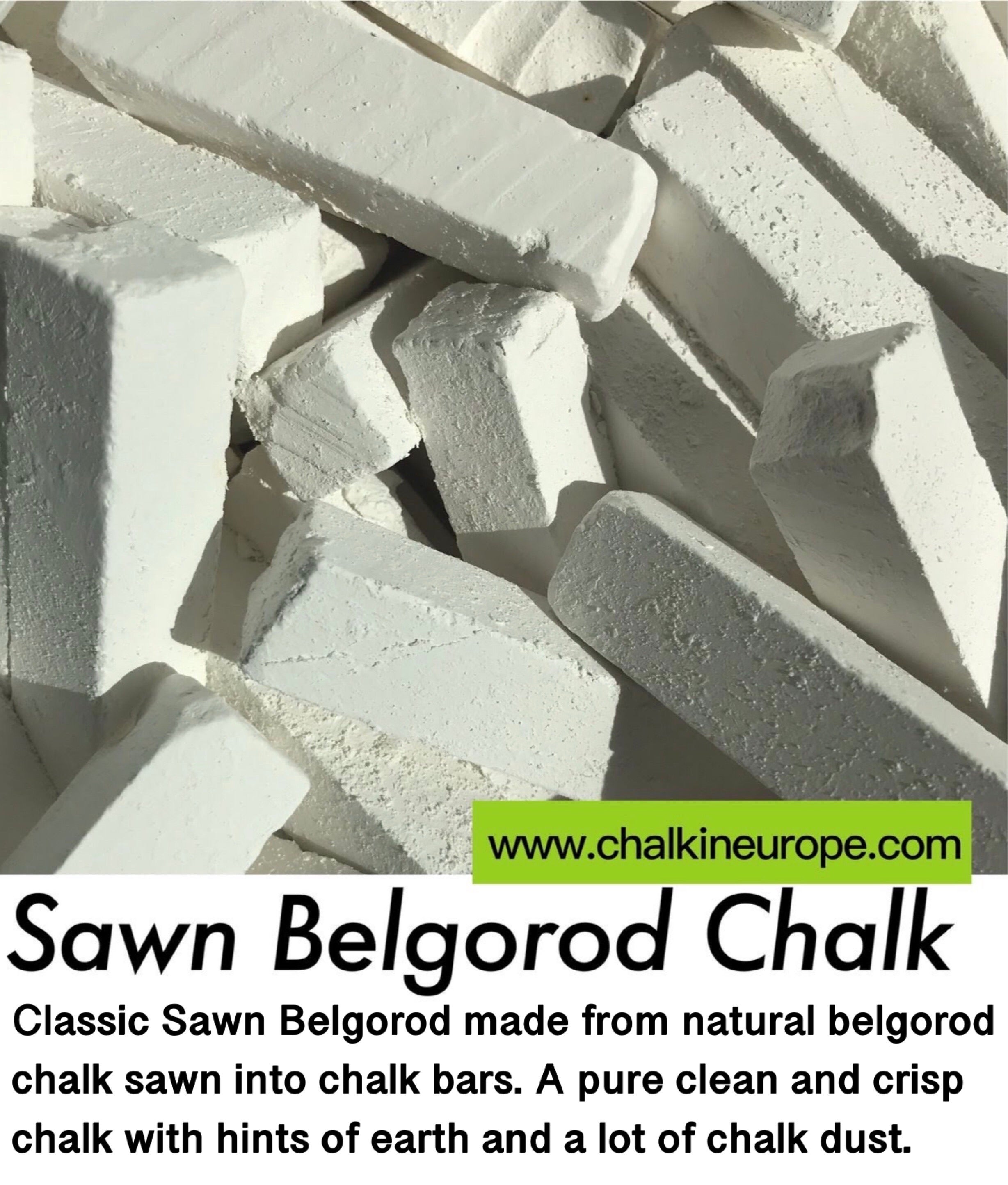Edible Chalk Natural Chalk Sawn Chalk Belgorodskiy 200gr