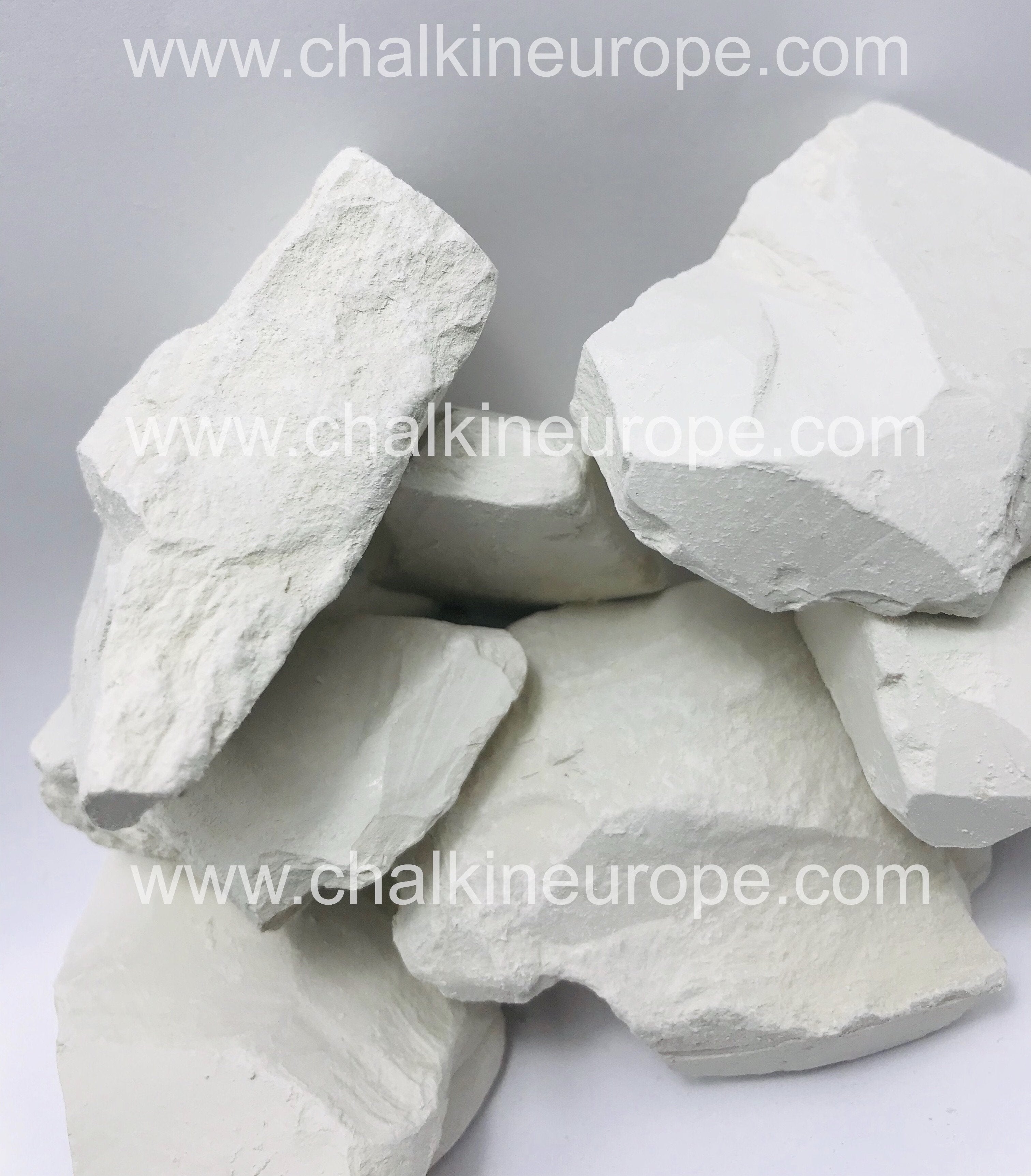 White Edible Clay Chunks Natural for Eating, Edible Algeria